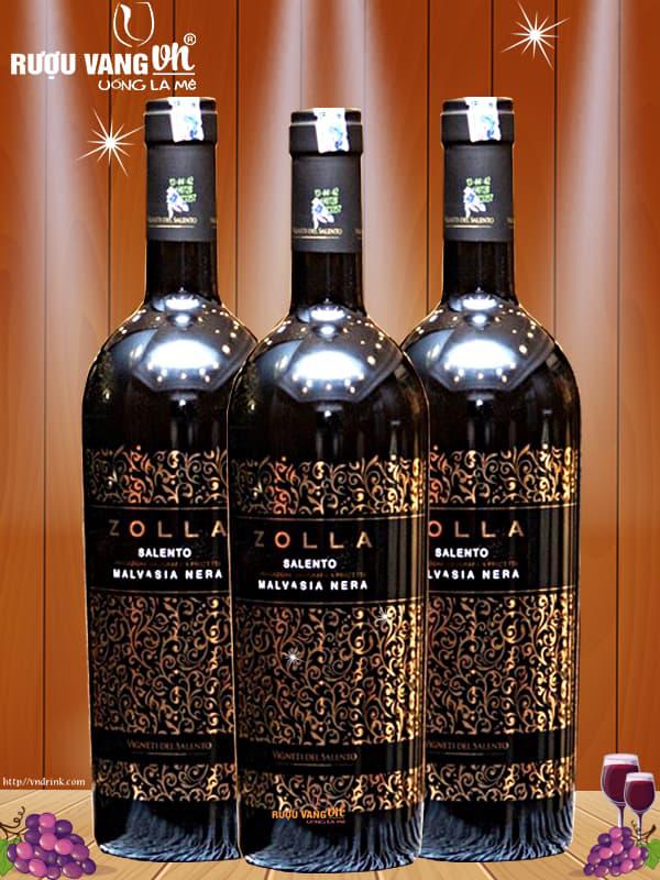 Rượu-Vang-Zolla-Salento-Malvasia-Nera