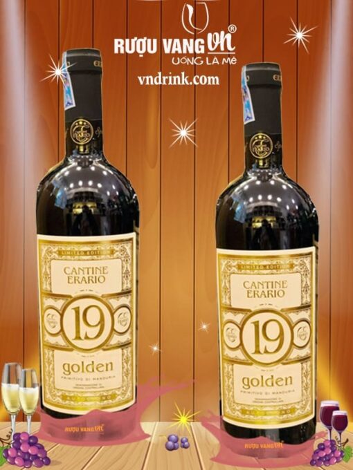 rượu vang Cantine Erario Golden